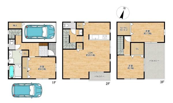 摂津市鳥飼新町１丁目　中古戸建