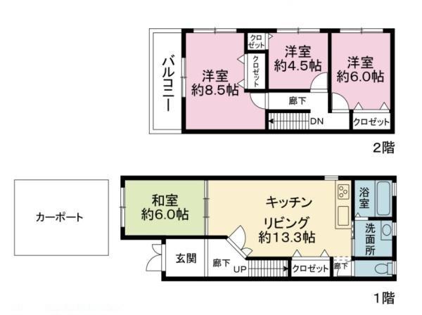 摂津市鶴野４丁目の中古一戸建て