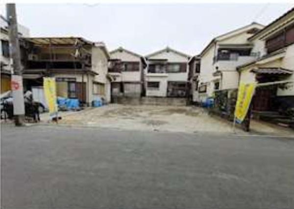 摂津市鶴野４丁目　建築条件無し　売り土地