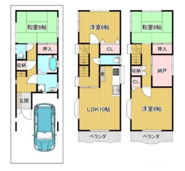 摂津市鳥飼新町２丁目　中古戸建