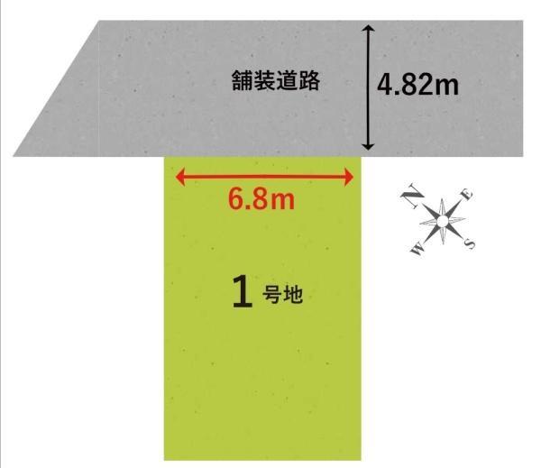 摂津市鳥飼新町２丁目　建築条件無し　売り土地