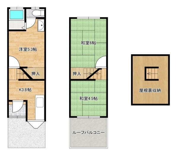 摂津市鳥飼野々１丁目の中古一戸建て