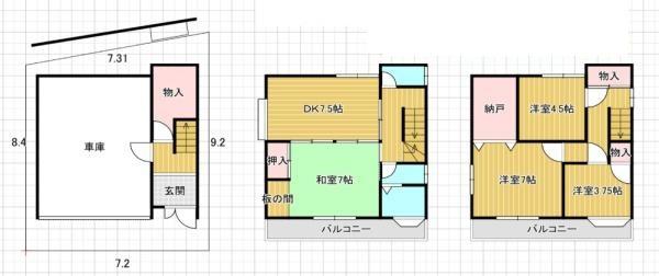 吹田市末広町　中古戸建