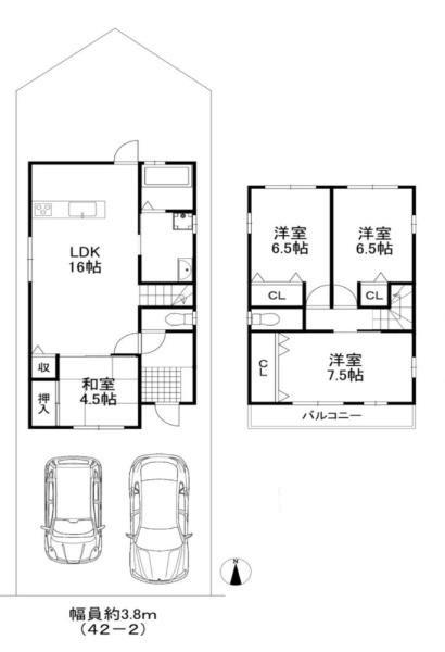 摂津市新在家１丁目　中古戸建