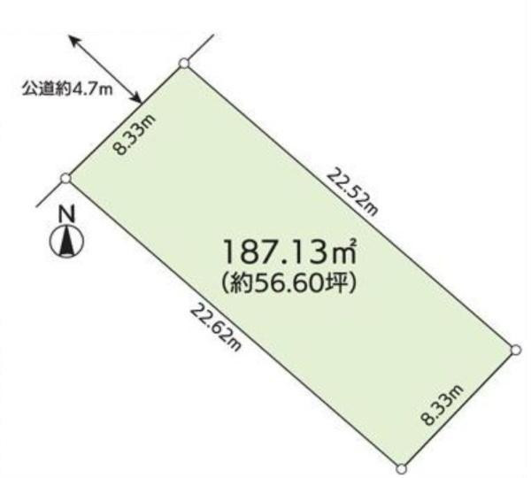 吹田市片山町４丁目　建築条件無し　売り土地