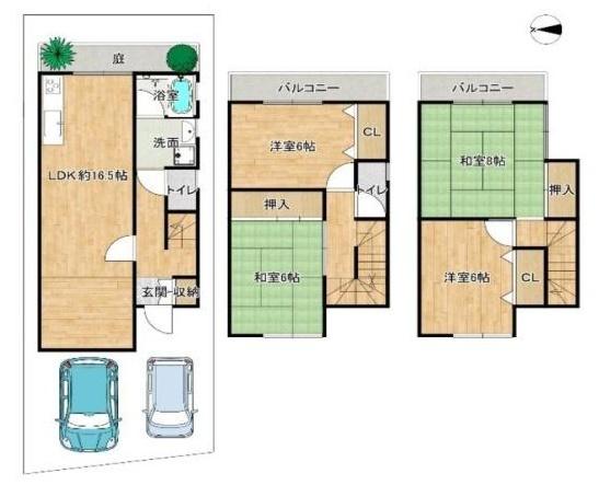 摂津市鳥飼新町２丁目　中古戸建
