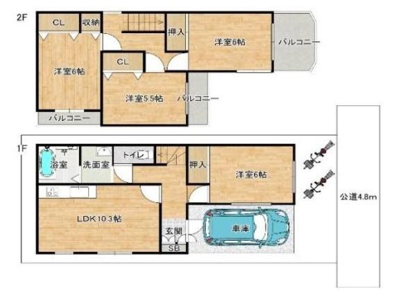 摂津市鳥飼下１丁目　中古戸建