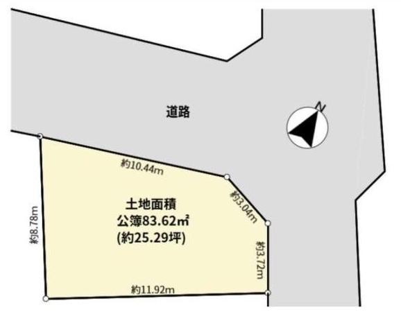 吹田市山手町４丁目の土地