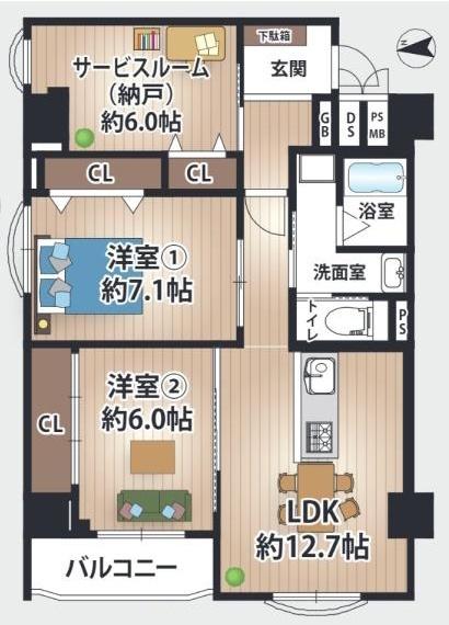 シャルム江坂