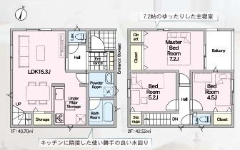 摂津市鳥飼和道２丁目　新築戸建　６号棟