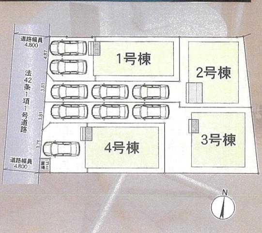 摂津市鳥飼西３丁目　新築戸建　３号棟
