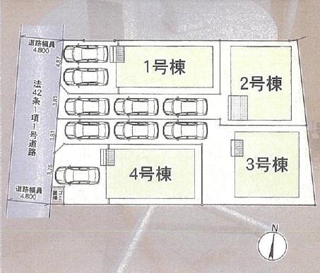 摂津市鳥飼西３丁目　新築戸建　１号棟