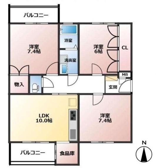千里月見ヶ丘ハイツ　Ｃ号棟