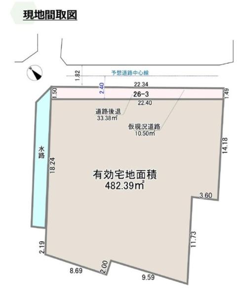 摂津市鳥飼中１丁目　建築条件無し　売り土地