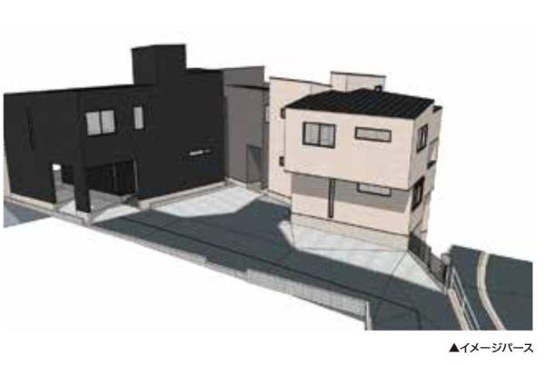 吹田市尺谷　建築条件付き　売り土地　２号地