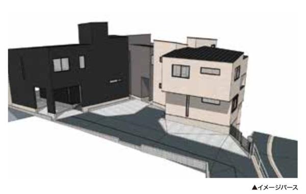 吹田市尺谷　建築条件付き　売り土地　３号地