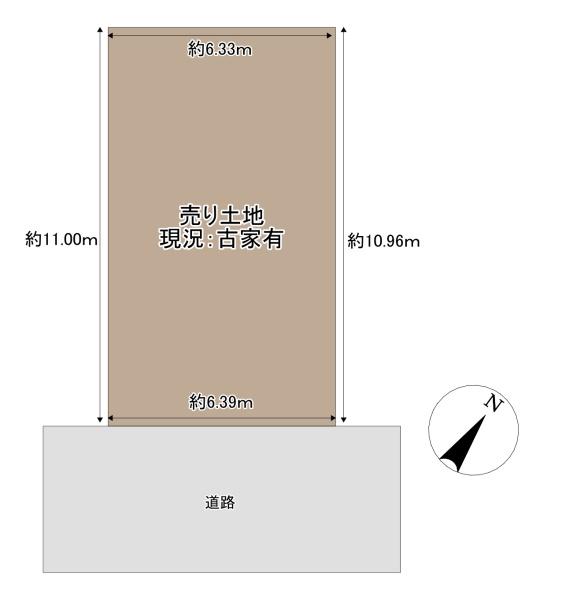 摂津市東正雀　売り土地