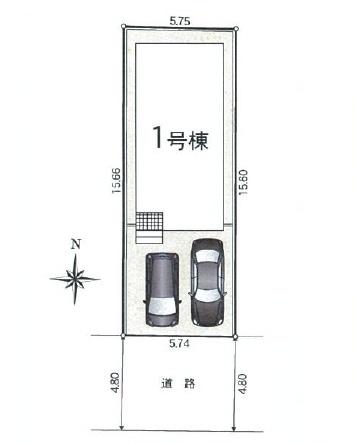 摂津市新在家1丁目 新築戸建 1号棟