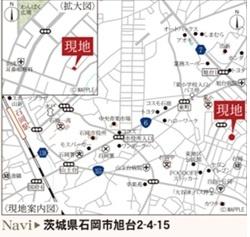 第1石岡市旭台　HT　東南角地　長期優良住宅