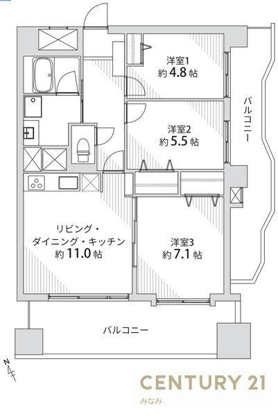 ライオンズマンション大和第３