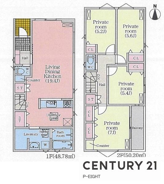 名古屋市中川区松年町３丁目の新築一戸建