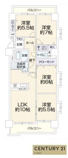 ライオンズマンション浅間町南10階