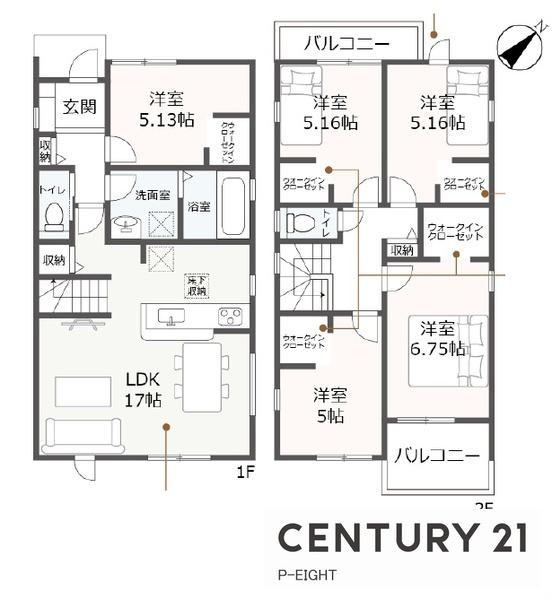知多市八幡字堀之内　1号棟
