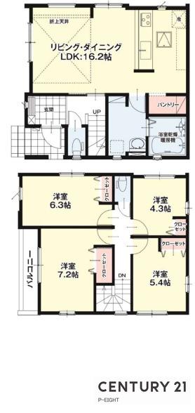 北名古屋市高田寺起返の新築一戸建