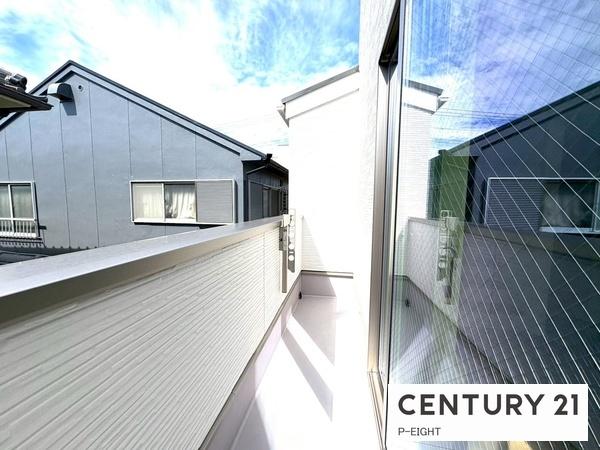 名古屋市熱田区千年1丁目の新築一戸建(バルコニー)