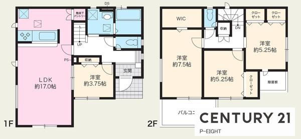 あま市金岩江西下　2号棟