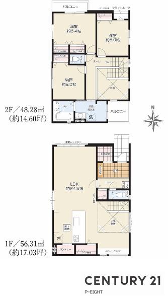 春日井市宮町字下夕原の新築一戸建