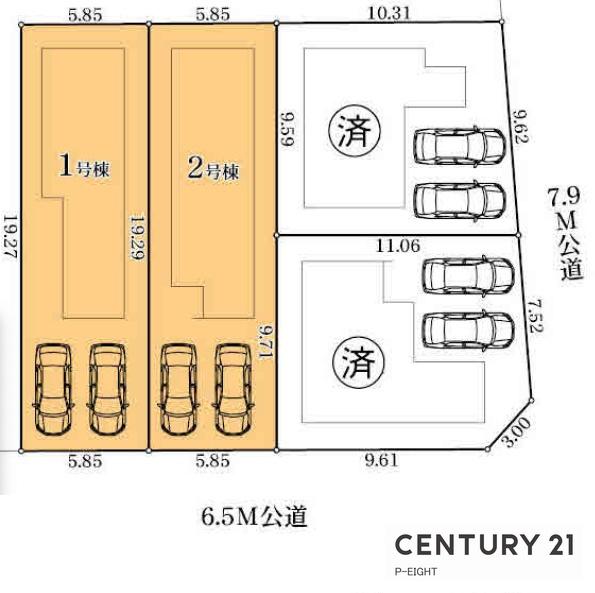 天白区西入町　新築戸建て　2号棟