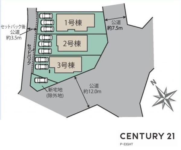 江南市村久野町寺東　3号棟　新築戸建て