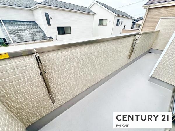 江南市今市場町秋津 C棟(バルコニー)