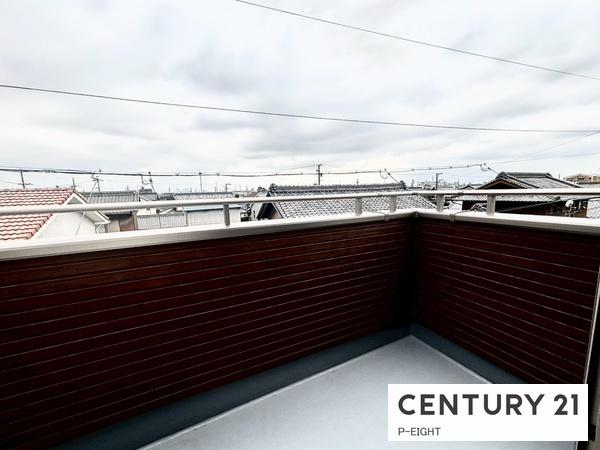 北名古屋市六ツ師北屋敷 新築戸建て(バルコニー)