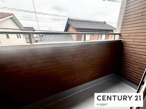 北名古屋市六ツ師北屋敷 新築戸建て(バルコニー)