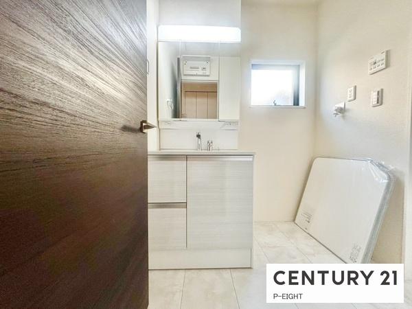 春日井市神屋町の新築一戸建(洗面台・洗面所)