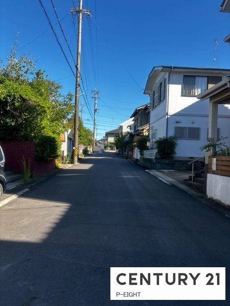 春日井市神屋町の新築一戸建(前面道路含む現地写真)