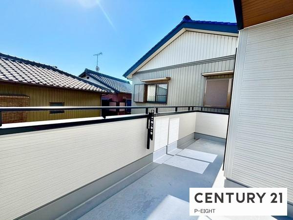 瀬戸市平町1丁目の新築一戸建(バルコニー)