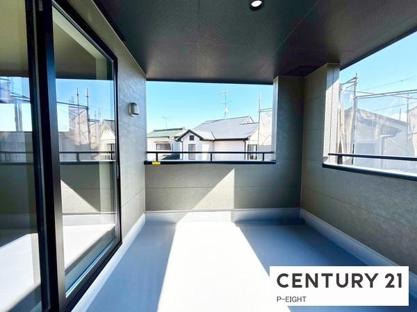 瀬戸市平町1丁目の新築一戸建(バルコニー)