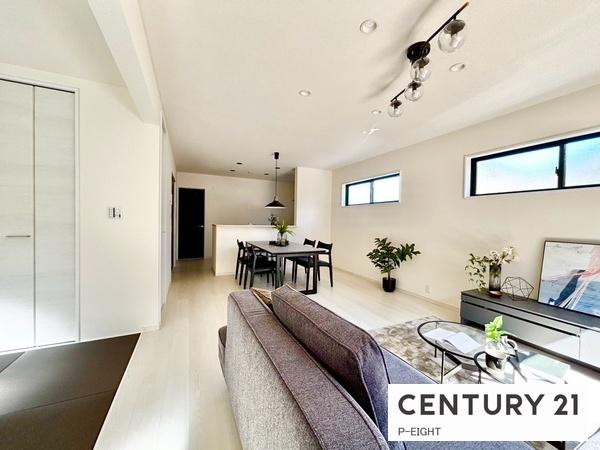 瀬戸市平町1丁目の新築一戸建(リビング)