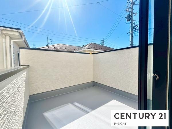 丹羽郡大口町余野4丁目の新築一戸建(バルコニー)