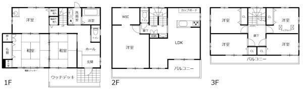 岡崎市中島町字境の中古一戸建て