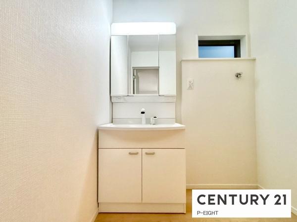 春日井市穴橋町3丁目の新築一戸建(洗面台・洗面所)