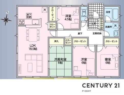 稲沢市平和町西光坊大門北の新築一戸建