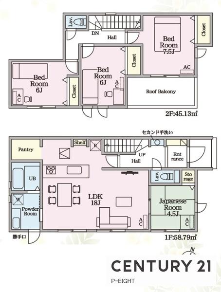 中川区江松　新築戸建