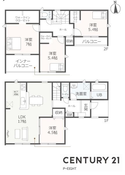 岩倉市八剱町郷の新築一戸建