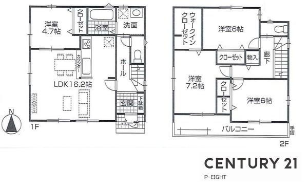一宮市三条字山の新築一戸建