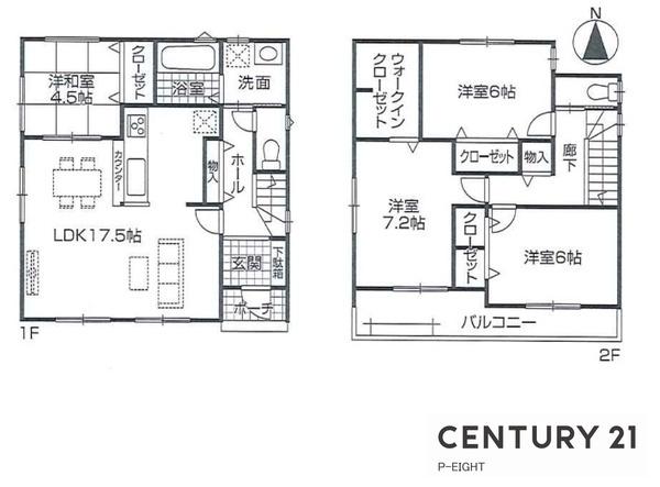 一宮市三条字山の新築一戸建
