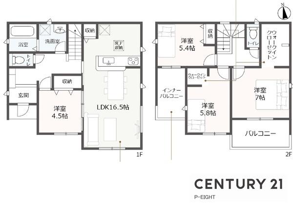 一宮市千秋町穂積塚本字宮西の新築一戸建
